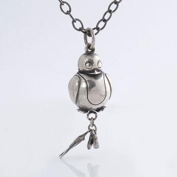 A pendant, "My friend" by Ole Lynggaard.