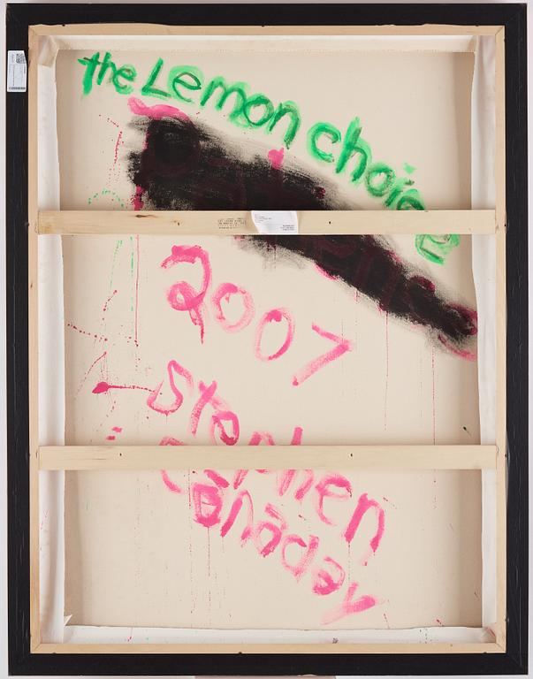 Steve Canaday, oil on canvas signed and dated 2007 verso.