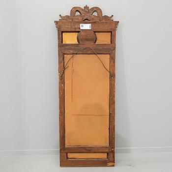 Mirror, late Gustavian, 19th century.