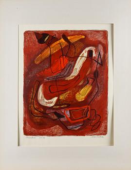 NILS WEDEL, grafiska blad, 2 st, signerade.