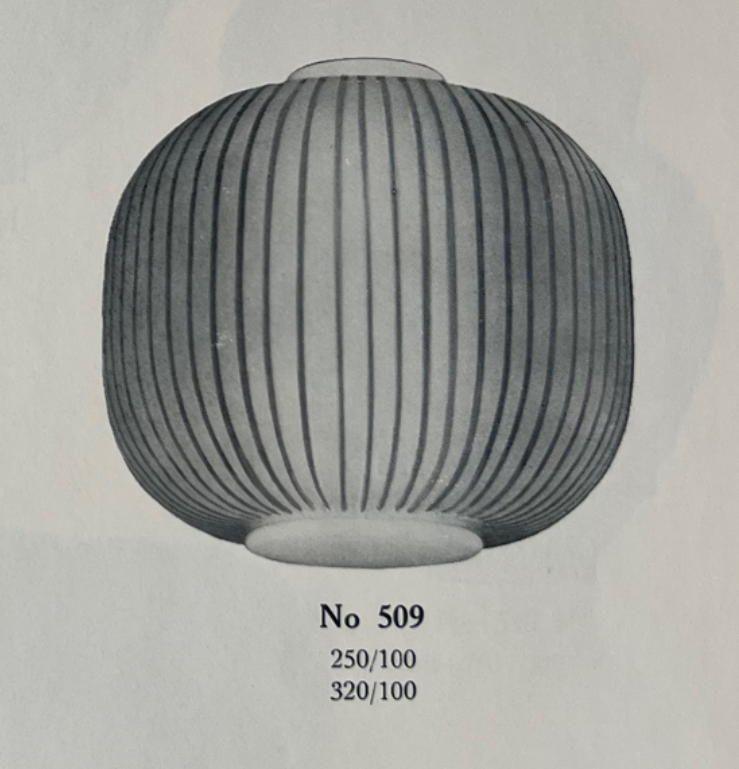 Flygsfors Glasbruk, Ceiling lamp, Swedish Modern, 1950s.