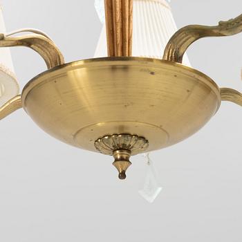 A Swedish Modern ceiling light, Edvard Hagman AB, Norrköping, mid 20th Century.