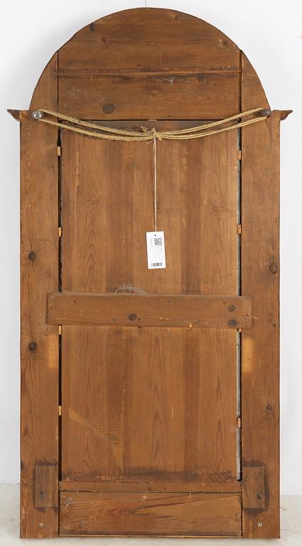 An Empire mirror and console table, first half of the 19th century..