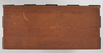 Axel Einar Hjorth, a stained pine 'Lovö' cabinet, Nordiska Kompaniet, Sweden 1930s.