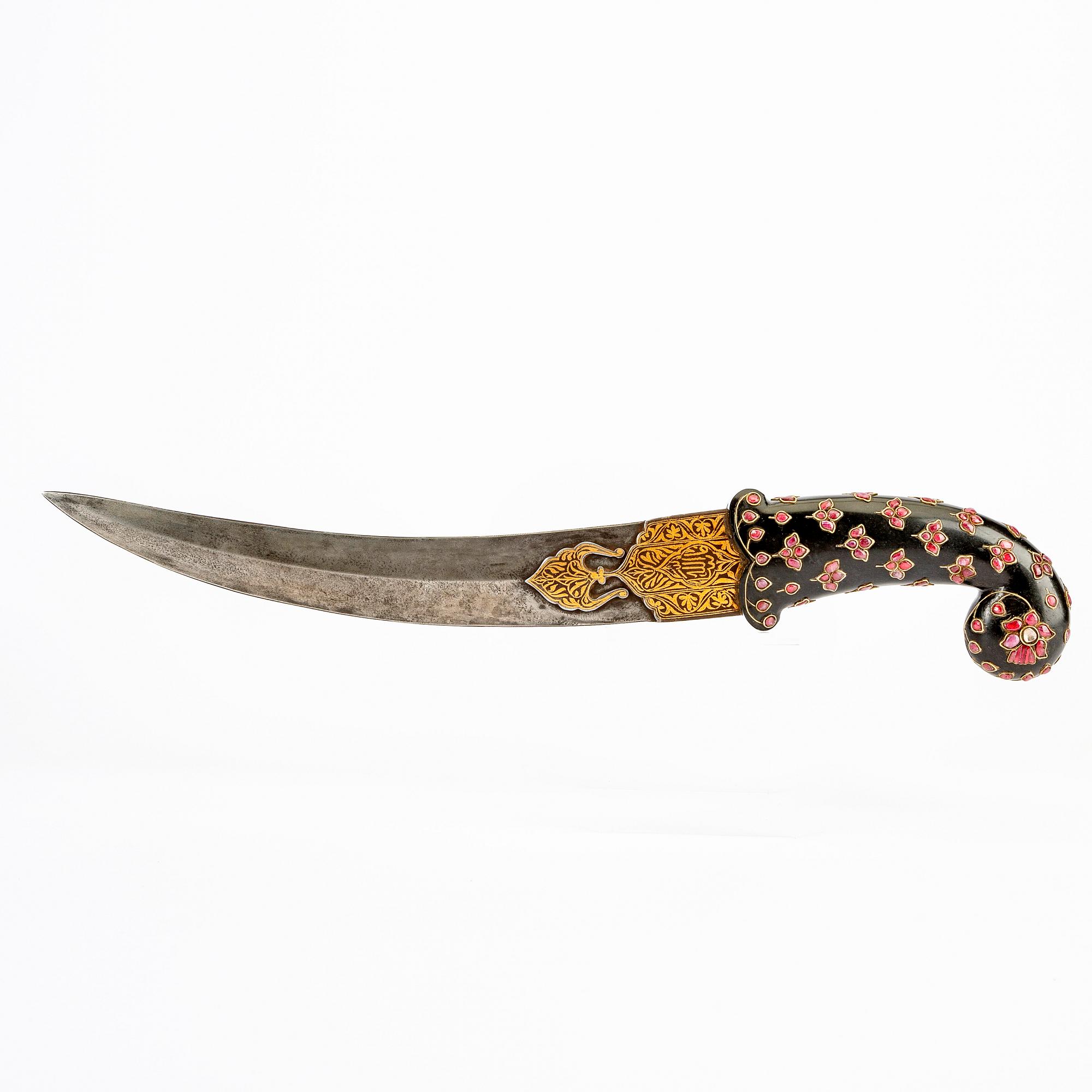 Khanjar, dagger, indopersian for the ottoman market, turn of the Century 1900 / early 20th Century.