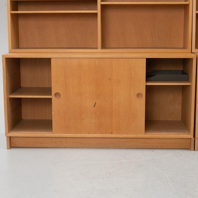 Børge Mogensen, a set of four bookcases, Karl Andersson & Söner.