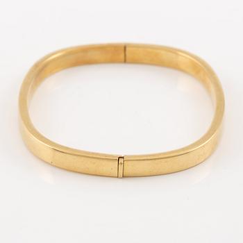 Arm ring, 18K gold, Italy.