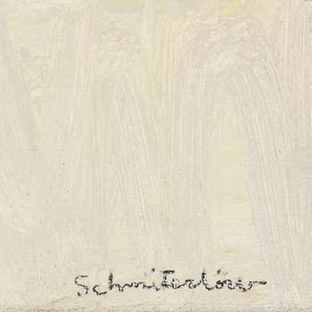 BERTRAM SCHMITERLÖW, oil on canvas, signed.