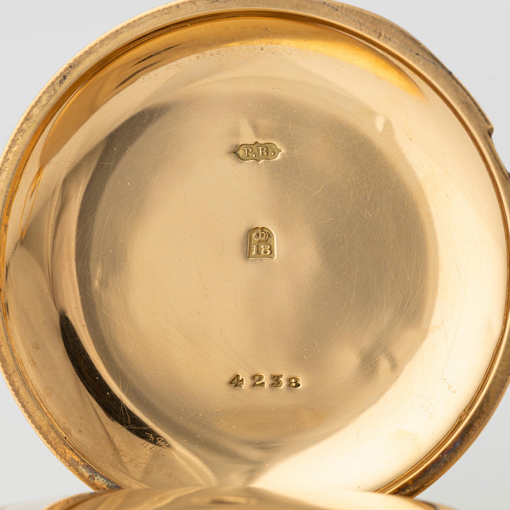 American Waltham Watch Co, "President of the United States To Captain Hans Dahlberg", ca 1867.