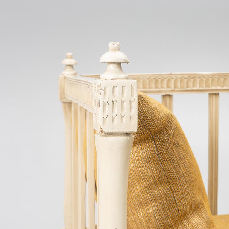 Soffa, sengustaviansk, 1700-talets slut.