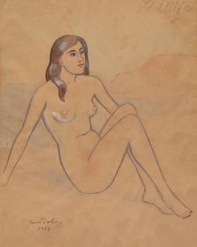 Einar Jolin, Study of a model.