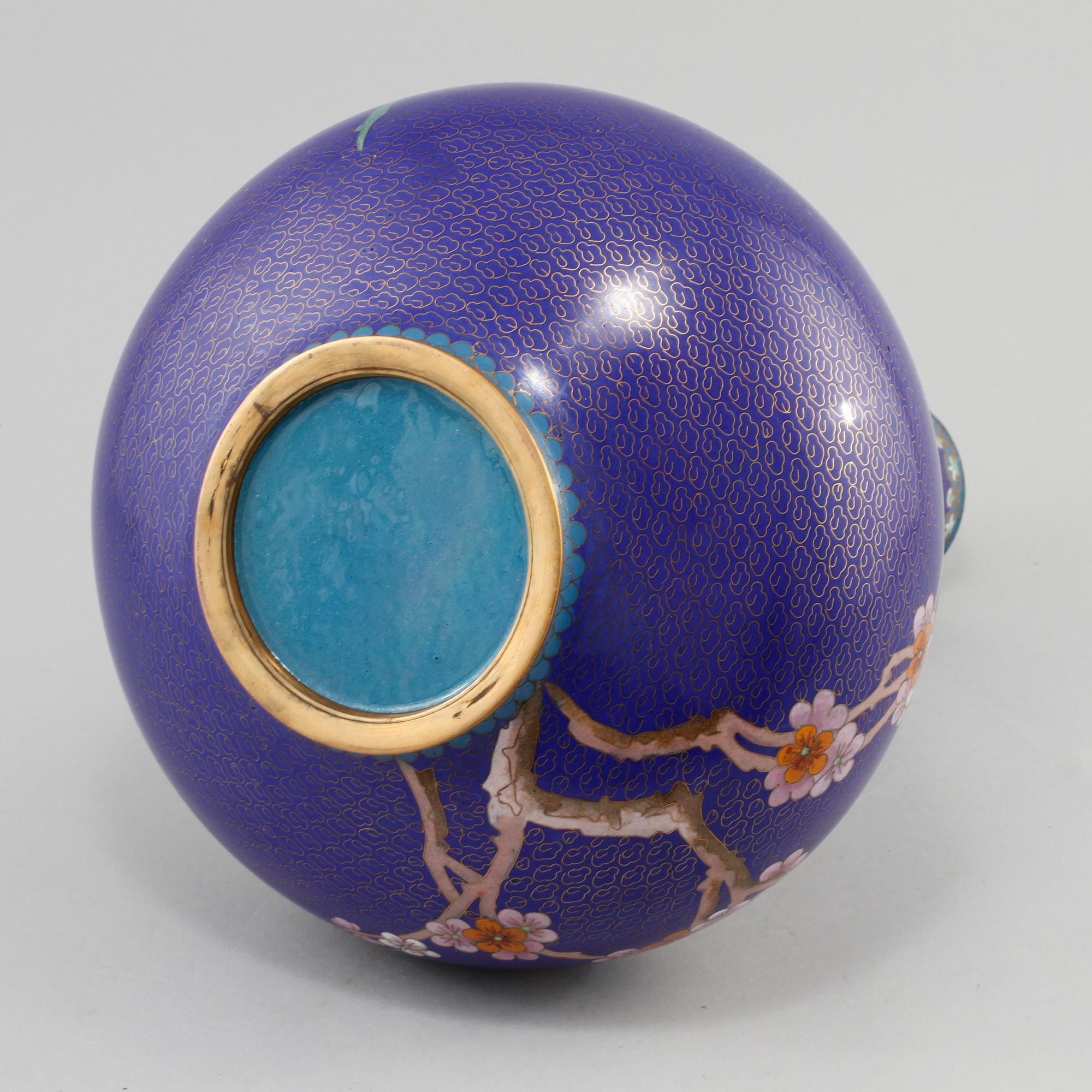 VAS, cloisonne, 1900-tal.