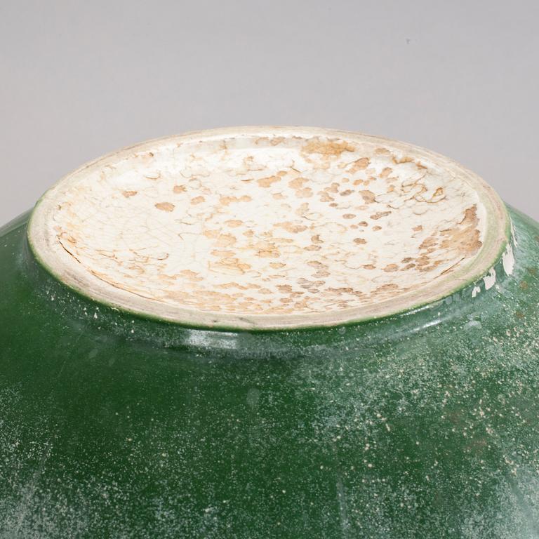 PIEDESTAL med YTTERFODER, flintgods. Rörstrand, Jugend.