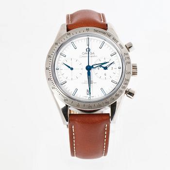 OMEGA, Speedmaster '57, Chronometer, "Tachymètre Base 1000", chronograph, wristwatch, 41,5 mm,
