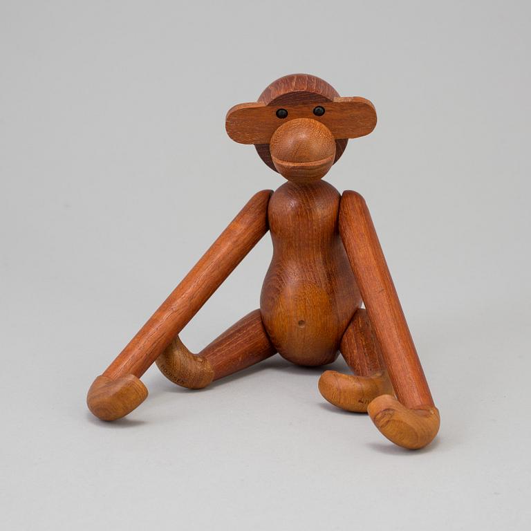 KAY BOJESEN, figurin, apa, Danmark, 1960-tal.APA, trä. Danmark.