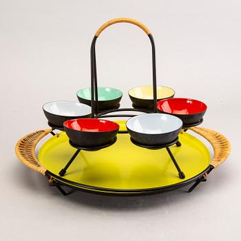 Herbert Krenchel, a tray and stand mid 1900s.