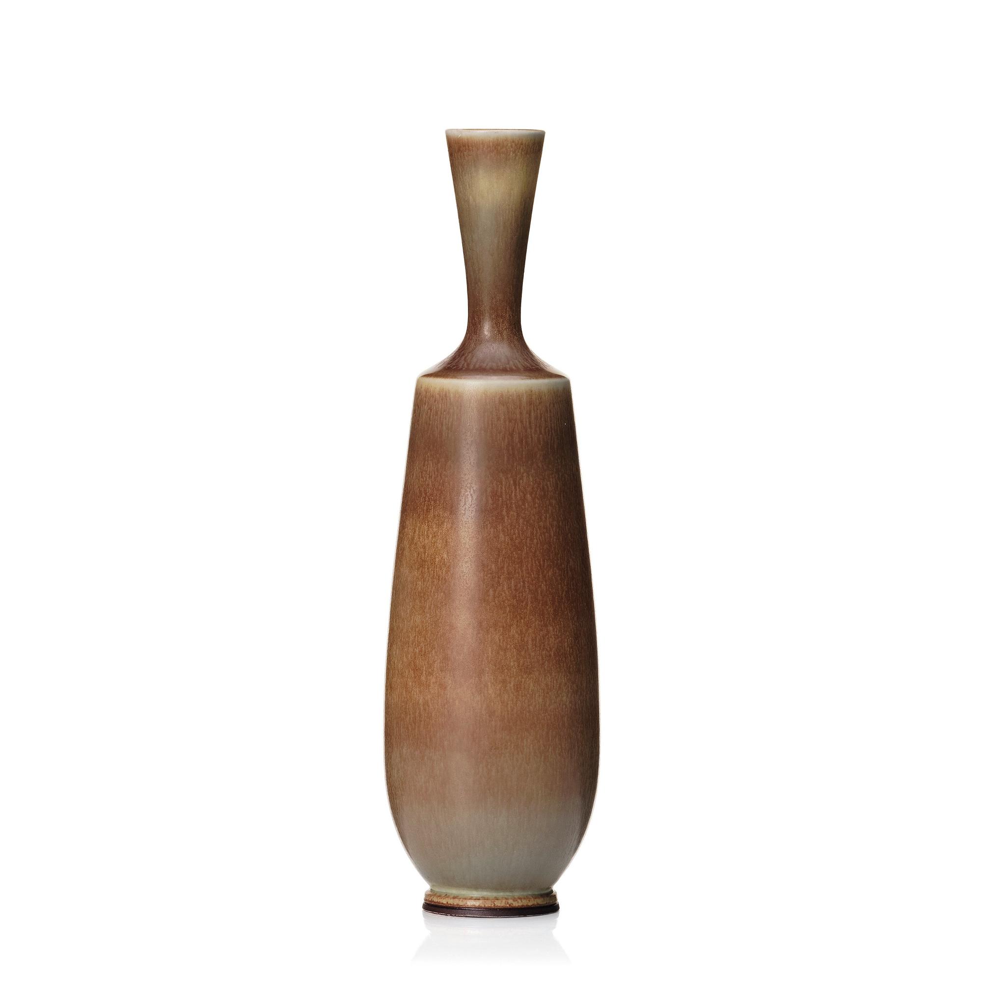 Berndt Friberg, a stoneware vase, Gustavsberg studio, Sweden 1965.