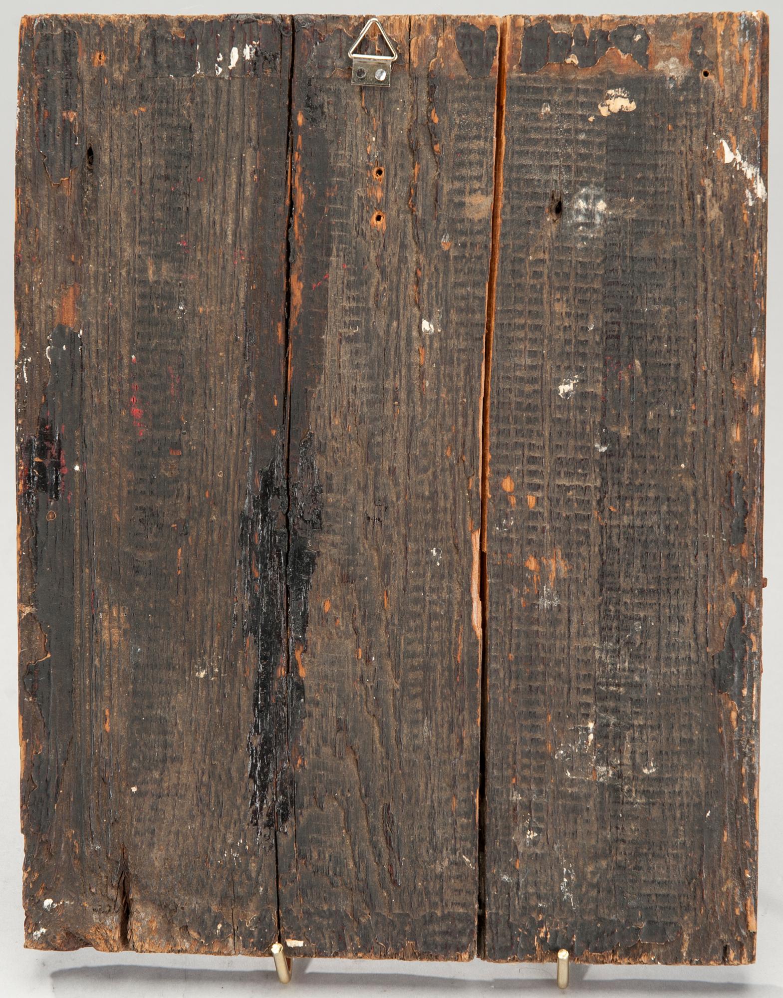 IKON, tempera på pannå, Ryssland 1800-tal.