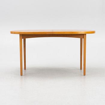 Bertil Fridhagen, a dining table and six "Reno" chairs, Svenska Möbelfabrikerna, Bodafors, Sweden, 1950's/60's.