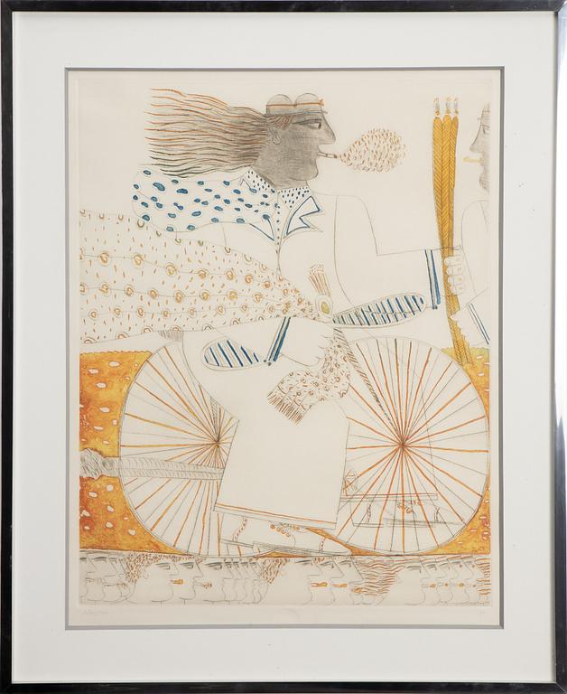 Alexandre Fassianos, The Cyclist.