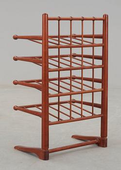 A Josef Frank mahogany shelf, Svenskt Tenn, 1940's-50's.