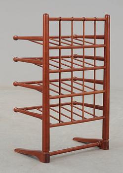 A Josef Frank mahogany shelf, Svenskt Tenn, 1940's-50's.