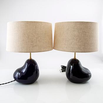 Ferm Living table lamps, two pieces "Hebe" 21st century Denmark.