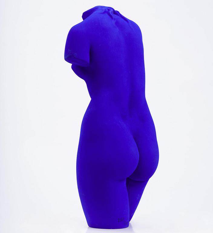 Yves Klein, "La Vénus d’Alexandrie (Vénus Bleue)".