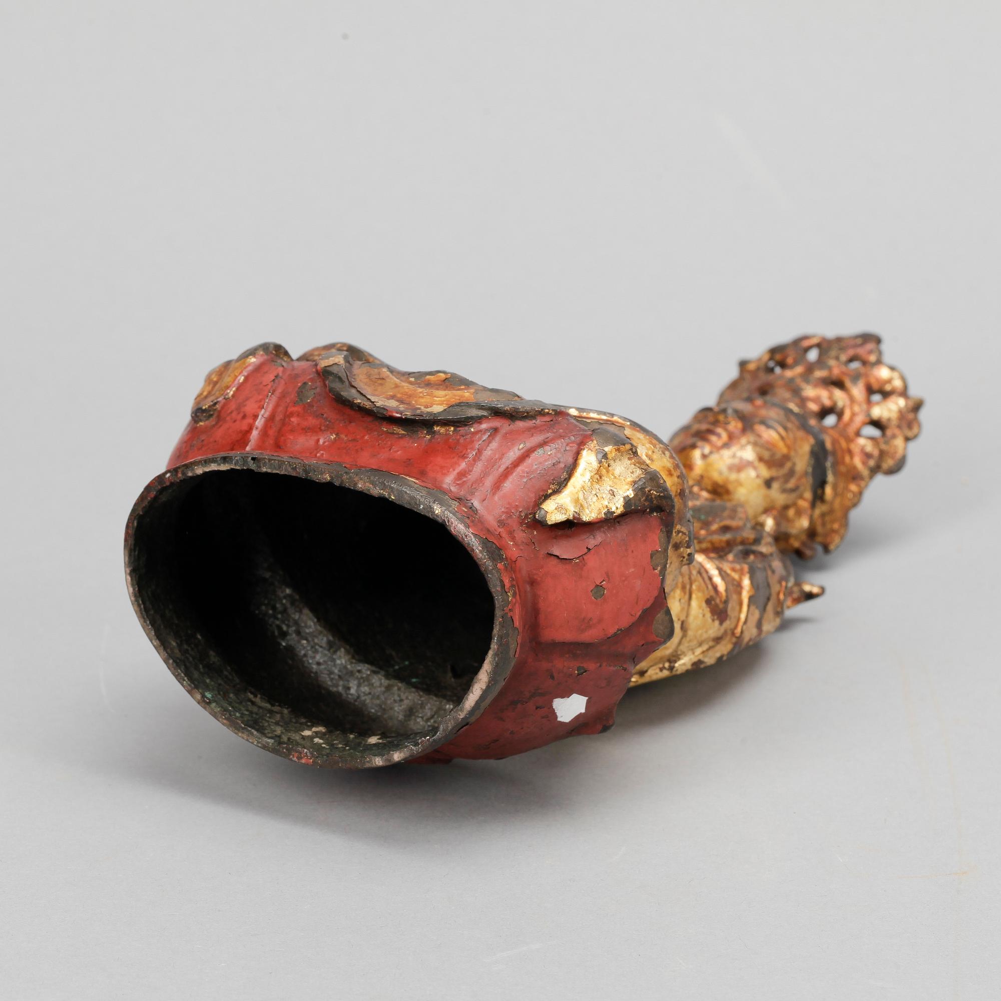 BUDDHA, metall, Kina, 18/1900-tal.