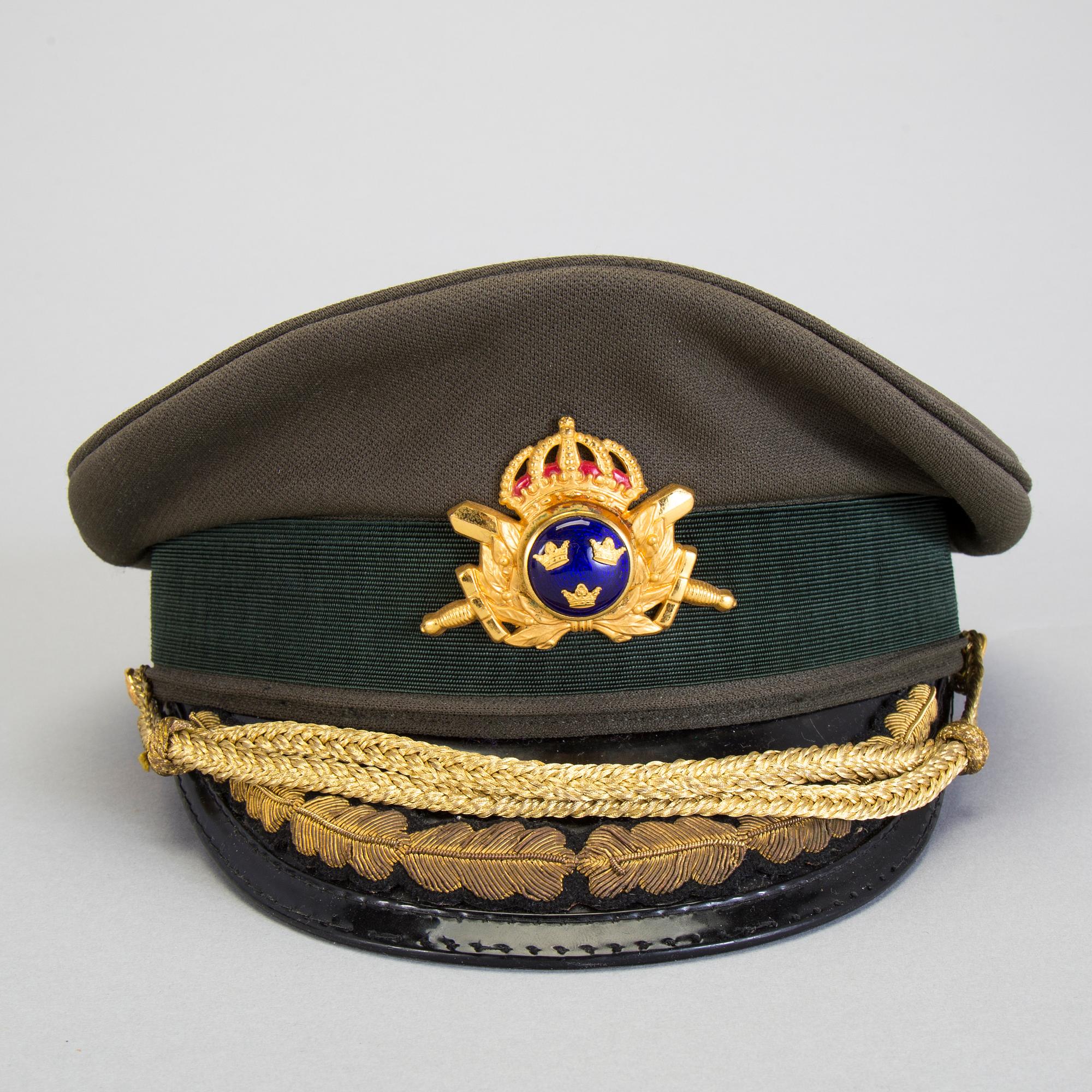UNIFORMSPERSEDLAR för generalmajor i svenska armén, 1900-talets slut.