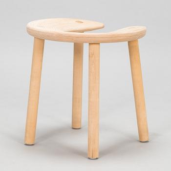Antti Nurmesniemi, pall, "Sauna Stool", 1950-60-tal.