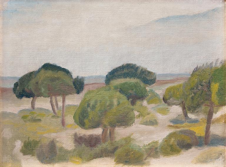 Ivan Aguéli, "Spanskt landskap" (Spanish landscape).