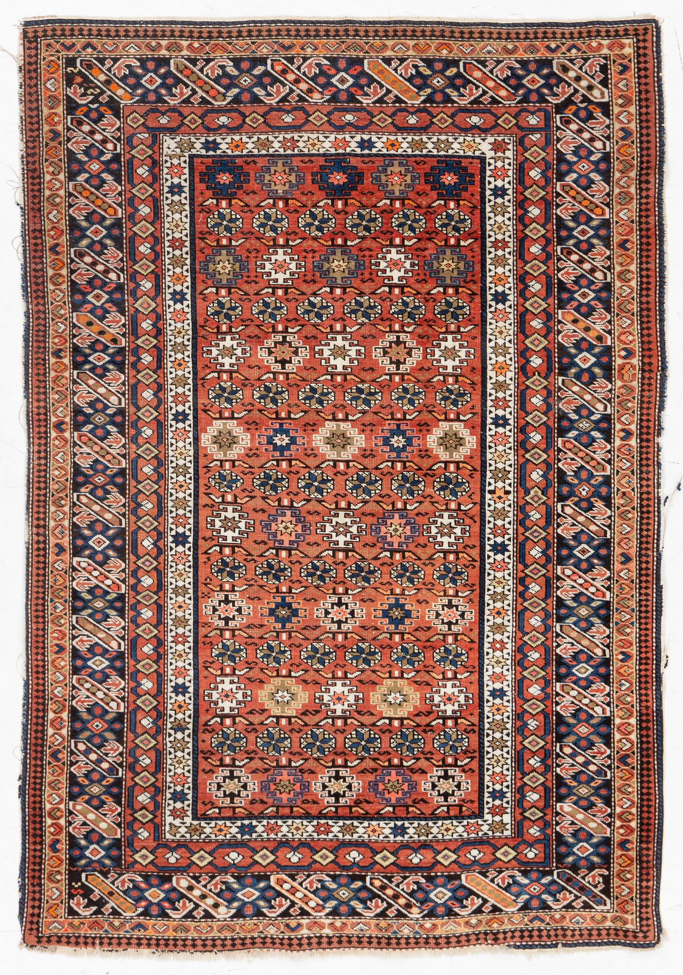 A antique Caucasus rug, probably  Shirvan, c 153 x 105 cm.