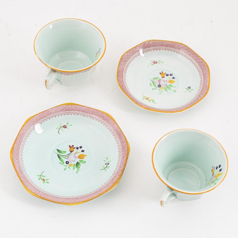An 116-piece 'Calyx Ware' ironstone service, Adams, England, 20th Century.