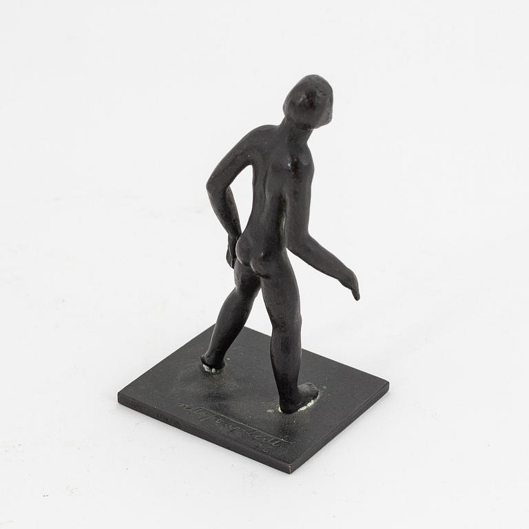 Nils Fougstedt, sculpture, bronze, signed and dated -36.