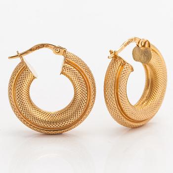 Örhängen, 14K guld. Italien.