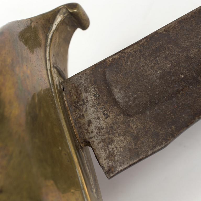 A Swedish cavalry sarbre m / 1842 from Eskilstuna Jernmanufaktur.