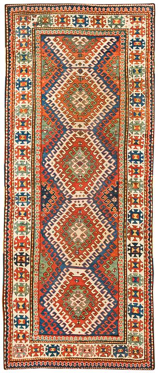 ANTIK KAUKAS, BORDJALOU KAZAK. 263,5 x 110 cm.
