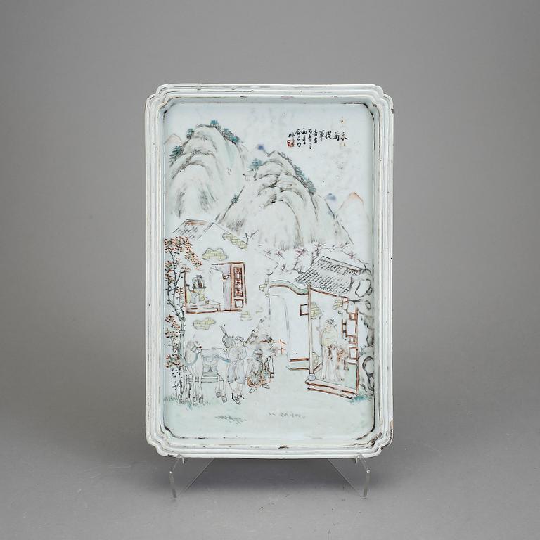 FAT, porslin, Kina, 1800-talets slut.