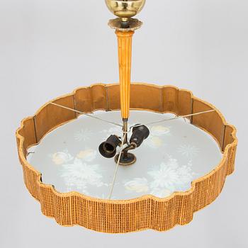 Gunnel Nyman, kattovalaisin, malli 20317 Idman / Kauklahden Lasitehdas 1900-luvun puoliväli.