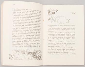 TOVE JANSSON, 'Småtrollen och den Stora Översvämningen' bok, Mercators tryckeri, Helsingfors 1945.