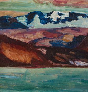 Helmer Osslund, Northern landscape.