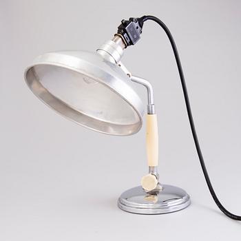 KURT ROSENTHAL, a mid 20th century infrared heater / table lamp.