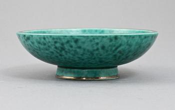 SKÅL, stengods, "Argenta", Wilhelm Kåge, Gustavsberg.