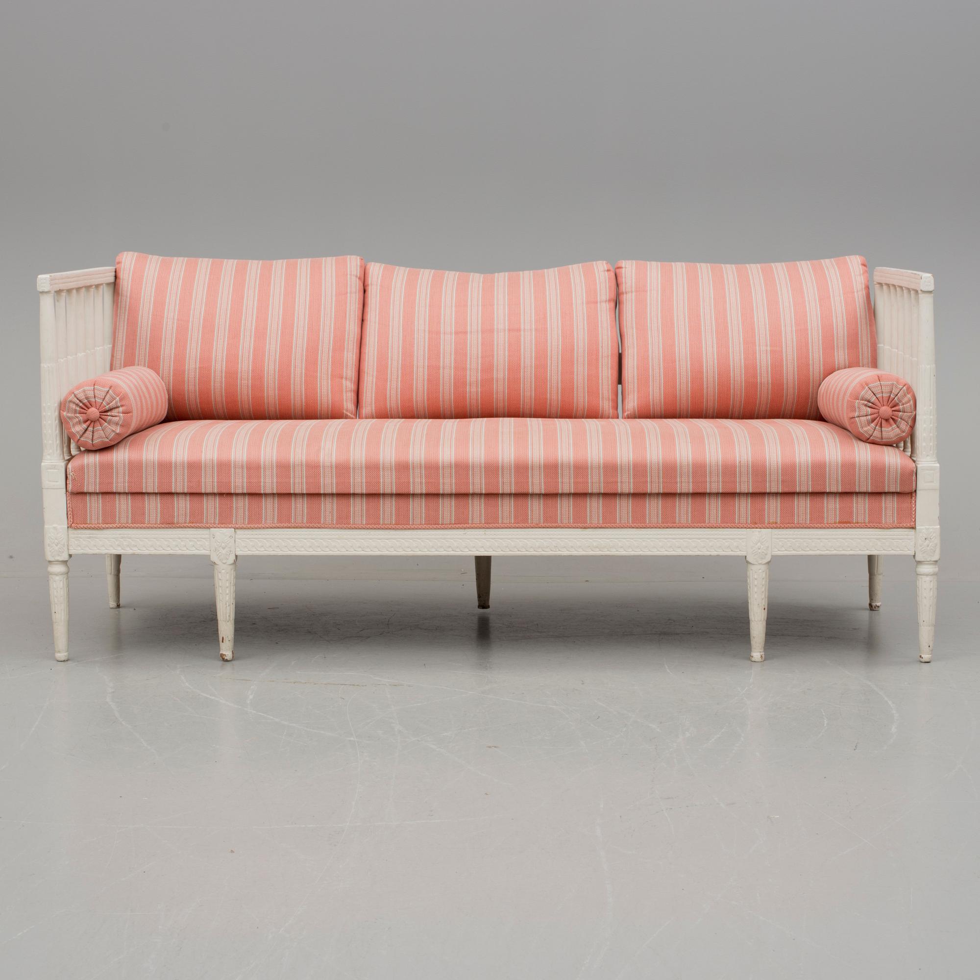 SOFFA, sengustaviansk, 1800-talets början.