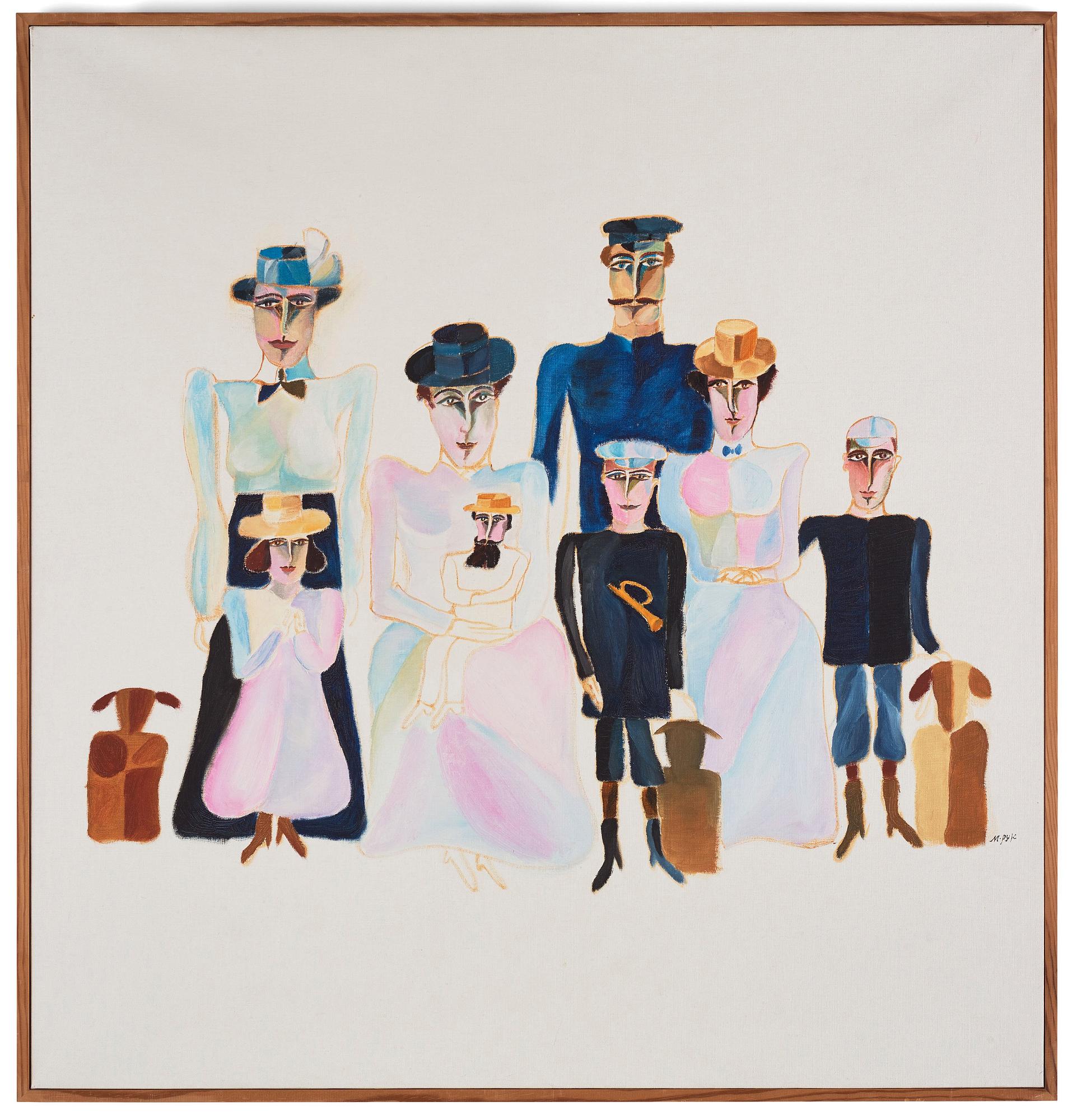 Madeleine Pyk, Family portrait.