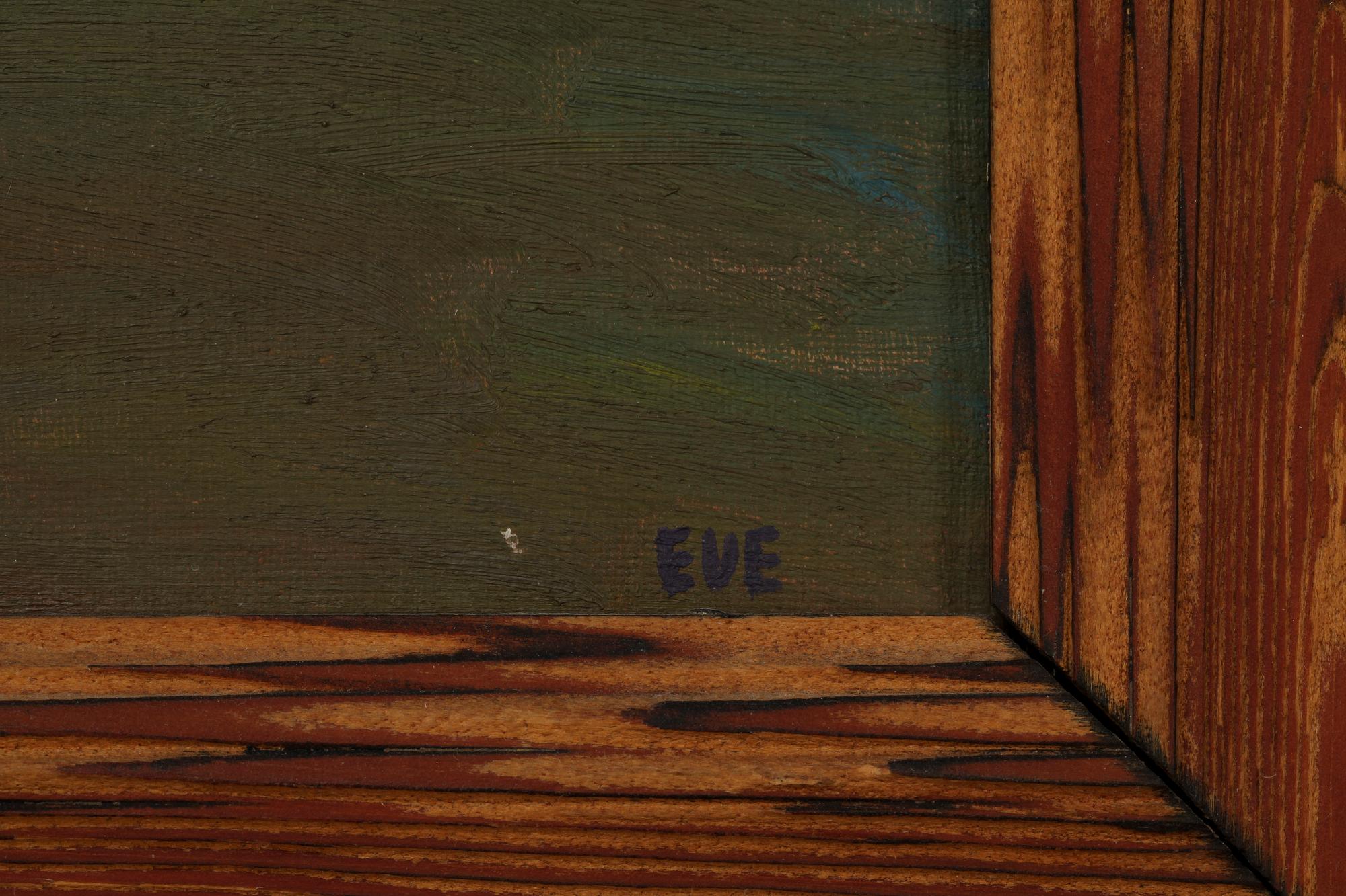 EVE ERIKSSON, olja på duk, sign.