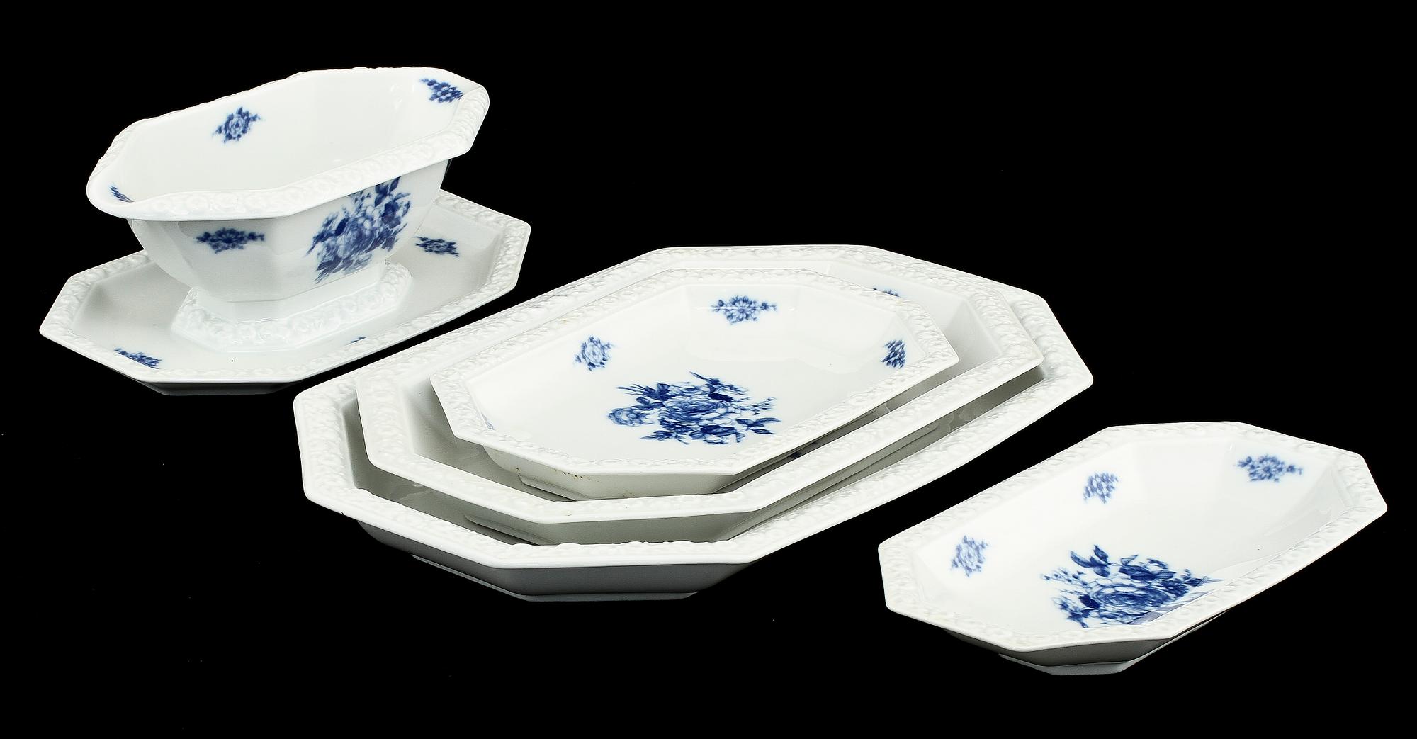 SERVISDELAR, 69 st, porslin, "Maria", Rosenthal, 1900-tal.