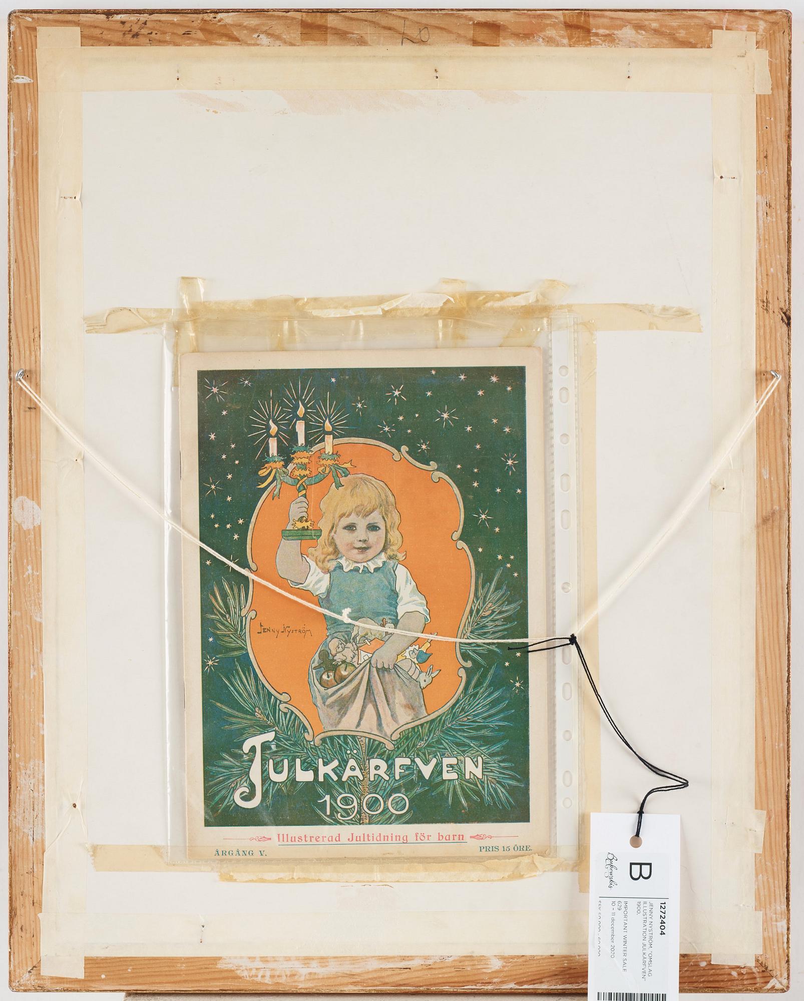 Jenny Nyström, "Julkärfven 1900".