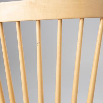 Carl Malmsten, a set of three chairs, "Lilla Åland", Stolab, 2002.